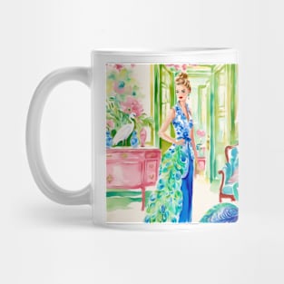 House of a Blue Swan Mug